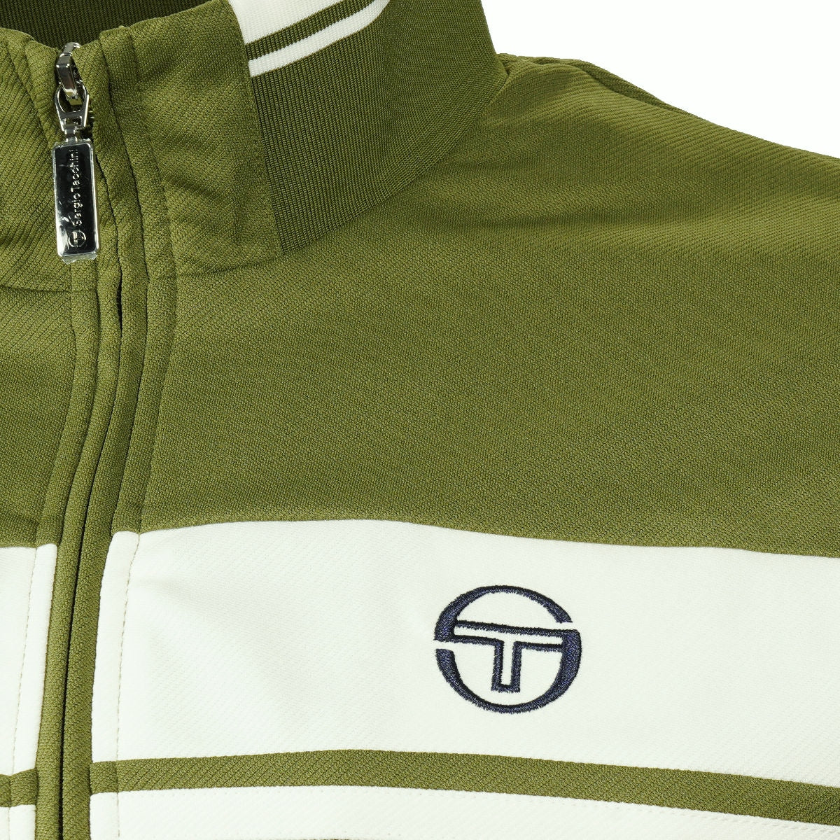 Sergio Tacchini Damarindo Track Top Moss / Off White