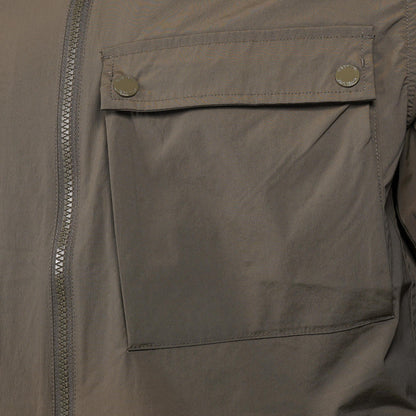Weekend Offender Southbank Technical Overshirt Dark Olive