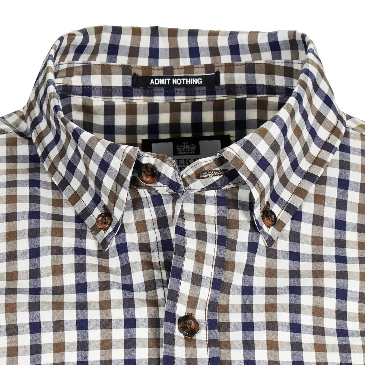 Weekend Offender Lisbon House Check Long Sleeve Shirt