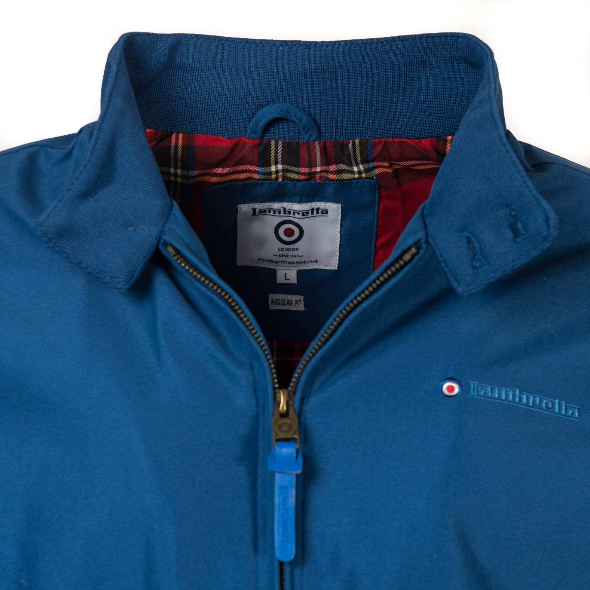 Lambretta Shower Resistant Harrington Jacket Royal