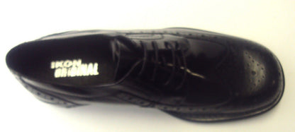 Ikon Original Krombie Leather Brogues in Black