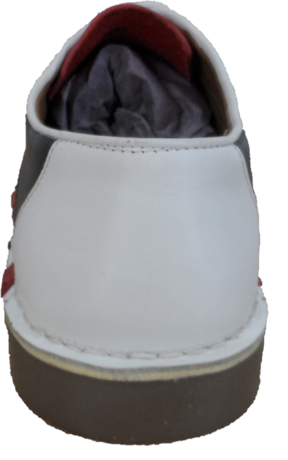 Ikon Original Happy Jack Mens Red/White/Blue Mod Bowling Shoes