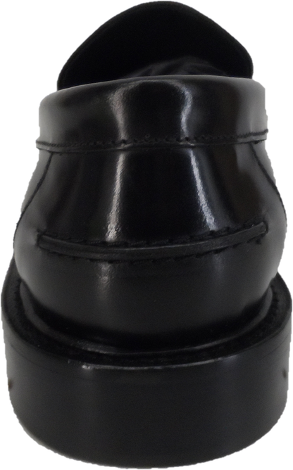 Ikon Original Mens Twister Black Retro, Ska, Northern Soul Tassel Loafers