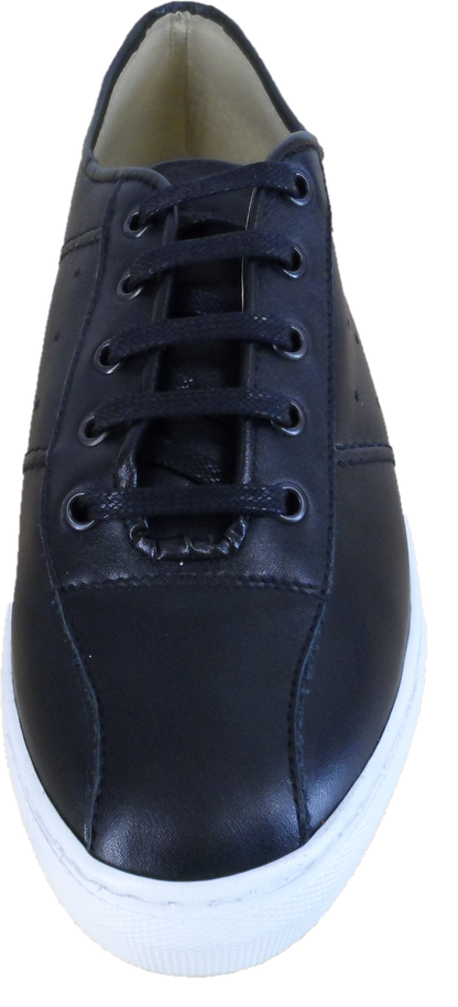 Ikon Original Mens All Black Mod Jam Bowling Trainers