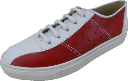 Ikon Original Mens Red, White & Blue Bowling Trainers