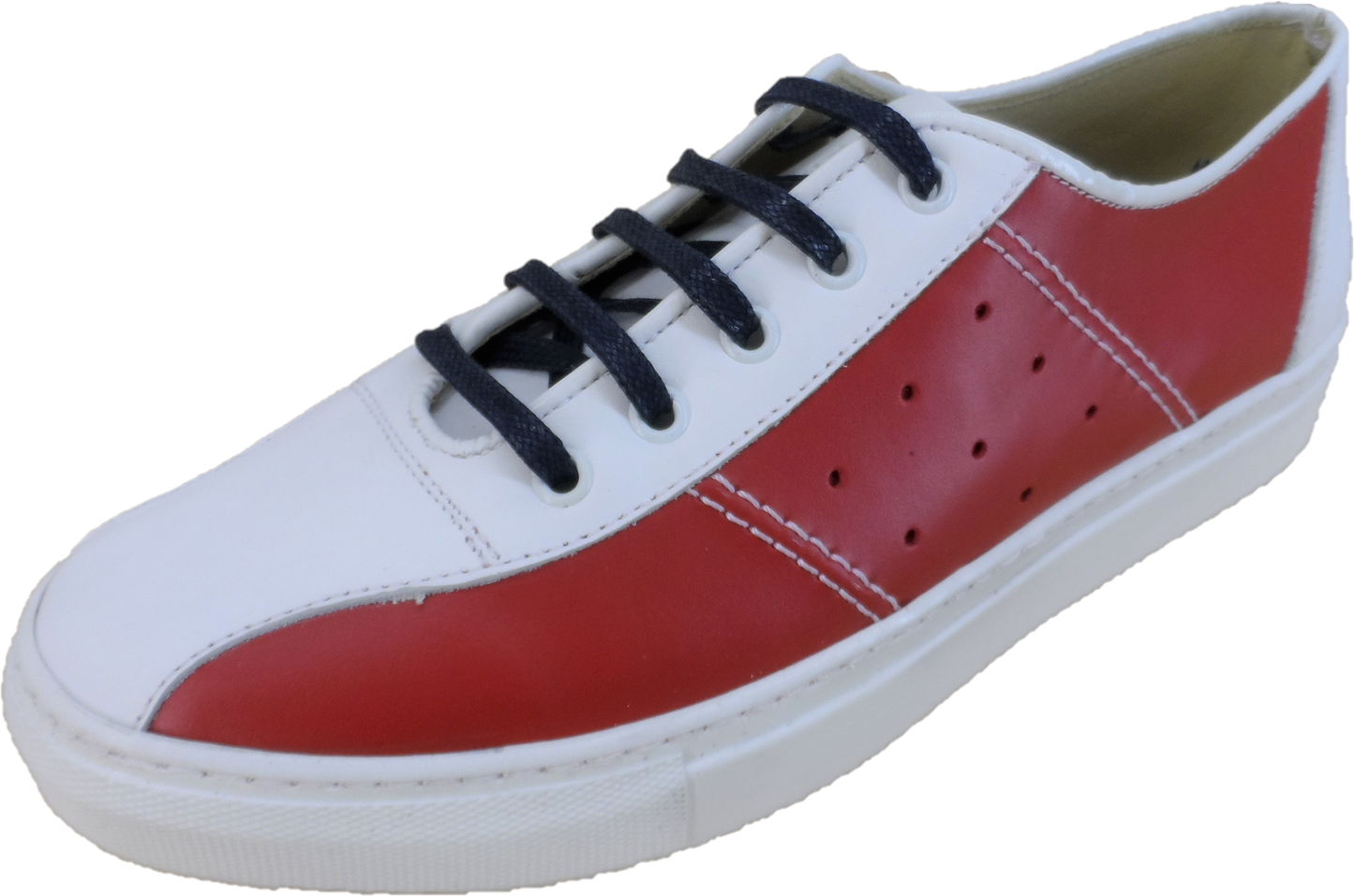 Ikon Original Mens Red, White & Blue Bowling Trainers