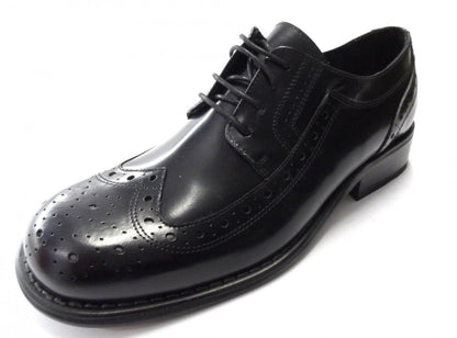 Ikon Original Krombie Leather Brogues in Black