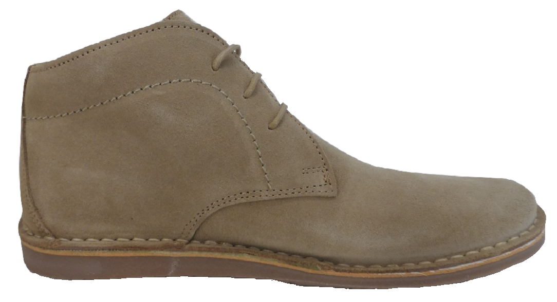Ikon Original Nomad Suede Desert Boots in Beige/Stone