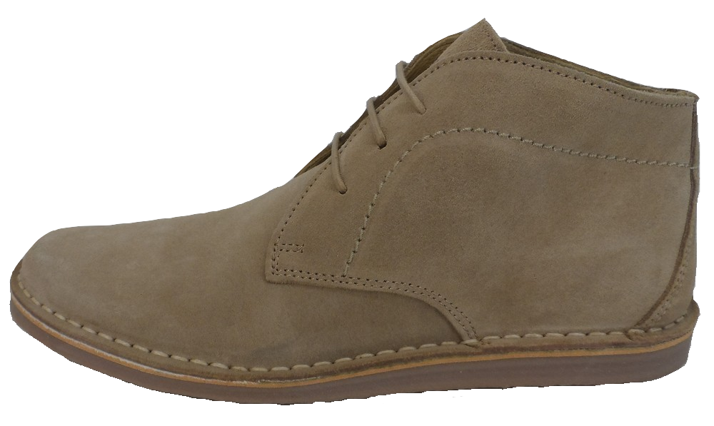 Ikon Original Nomad Suede Desert Boots in Beige/Stone
