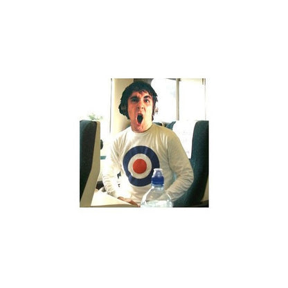 Ska & Soul Moon Target Fine Gauge Long Sleeve Turtle Ecru