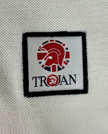 Trojan Records Flag Badge Pique Polo Shirt Union Jack