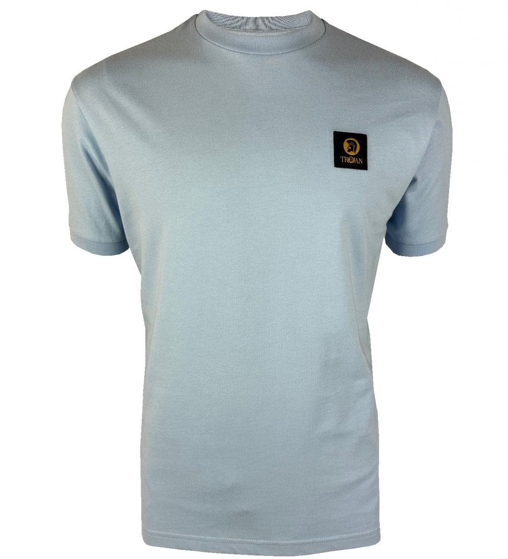 Trojan Records Plain Badged T Shirt Powder