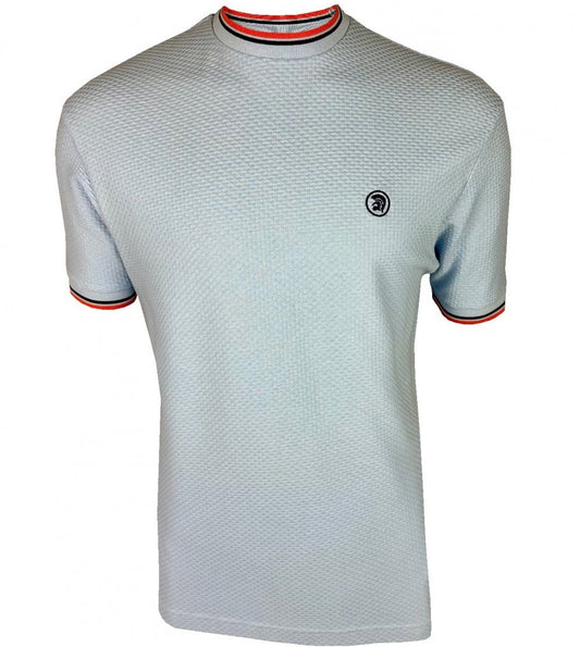 Trojan Records Twin Tipped Basketweave T-Shirt Powder Blue