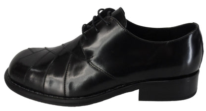 Ikon Original Zodiac Leather Shoe in Black