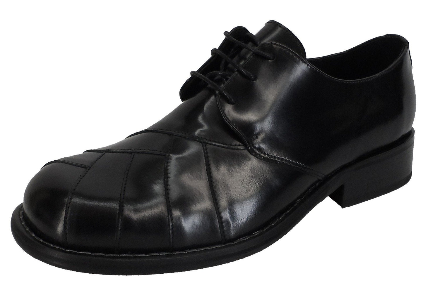 Ikon Original Zodiac Leather Shoe in Black